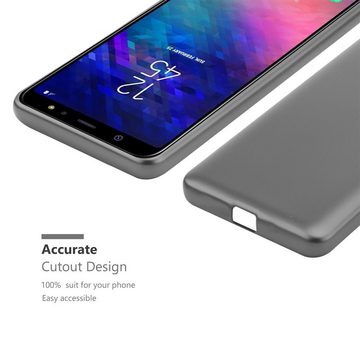 Cadorabo Handyhülle Samsung Galaxy A6 2018 Samsung Galaxy A6 2018, Flexible TPU Silikon Handy Schutzhülle - Hülle - ultra slim