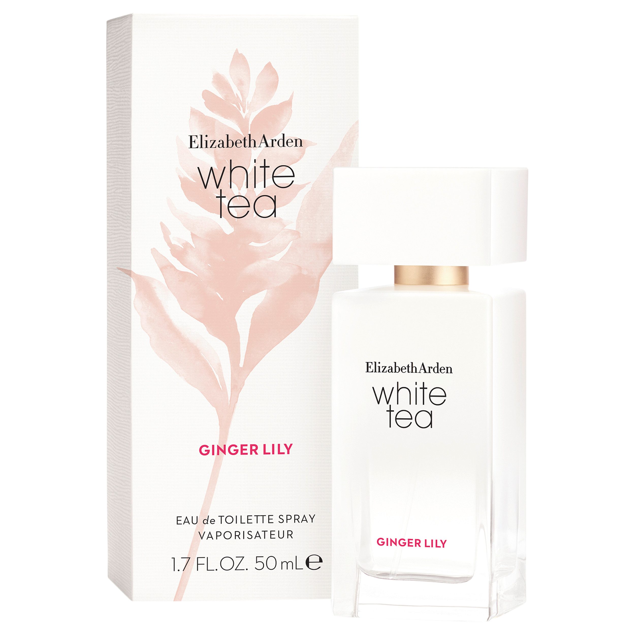 Elizabeth Arden Eau de Toilette WHITE TEA GINGER LILY EDT, mit blumig-würziger Duftnote