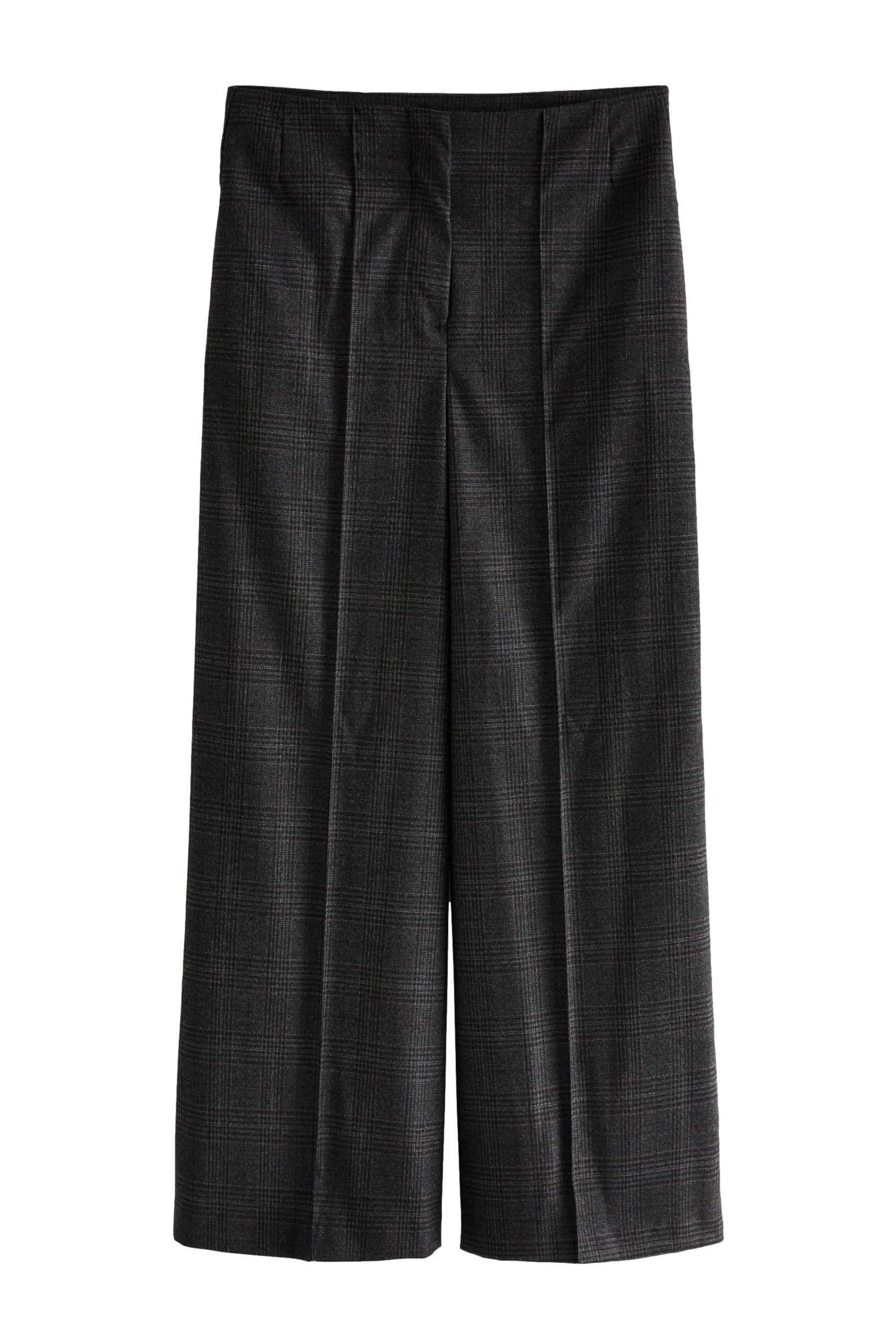 Next Stoffhose Superweite Hose mit Karomuster, günstig online kaufen