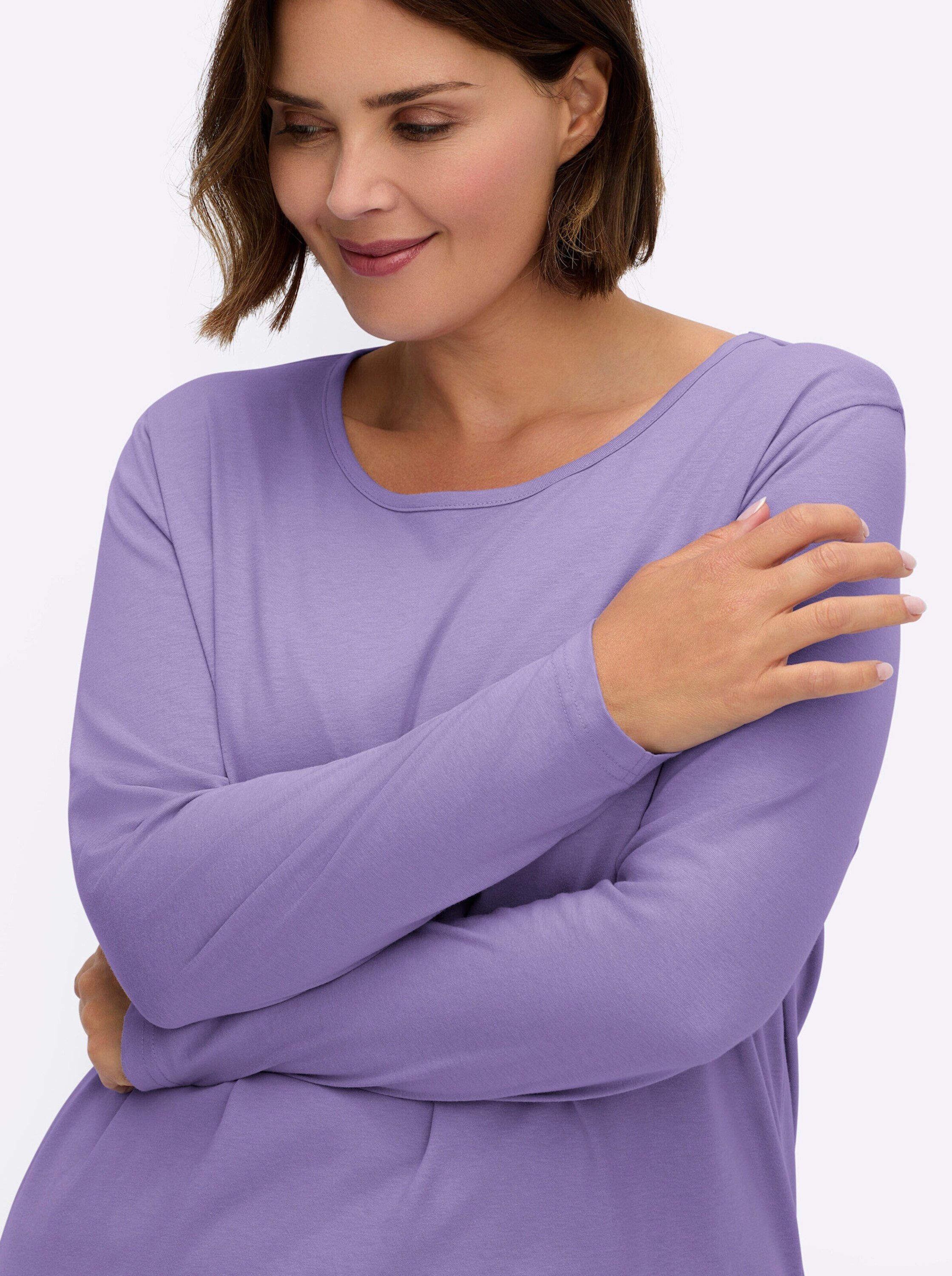 Sieh an! T-Shirt Shirt Langarm