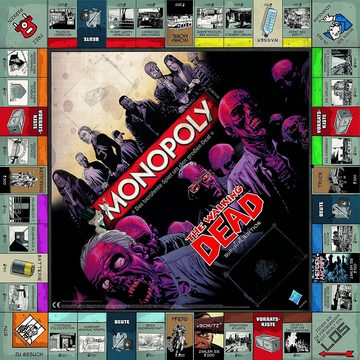 Winning Moves Spiel, Brettspiel Monopoly The Walking Dead Survival Edition