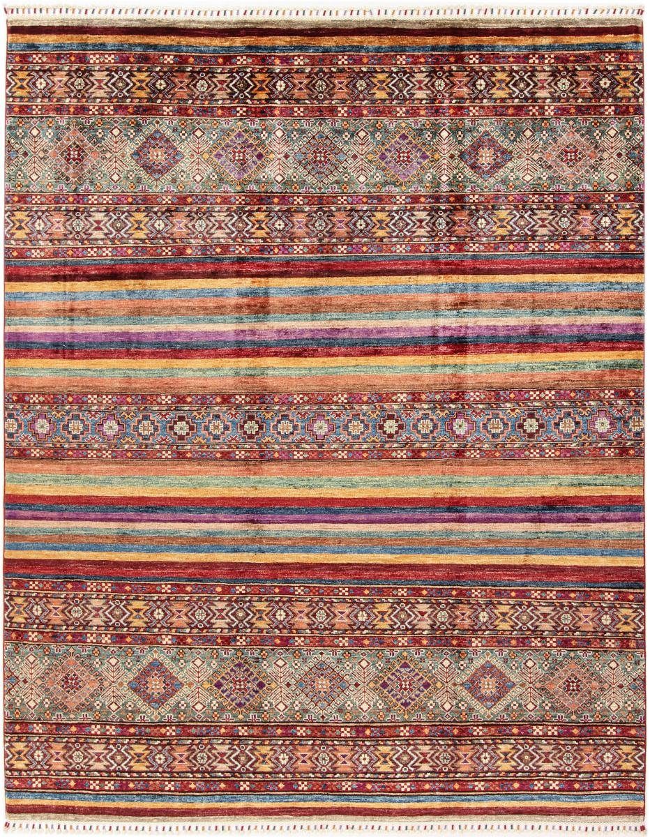 Orientteppich Arijana Shaal 195x243 Handgeknüpfter Orientteppich, Nain Trading, rechteckig, Höhe: 5 mm