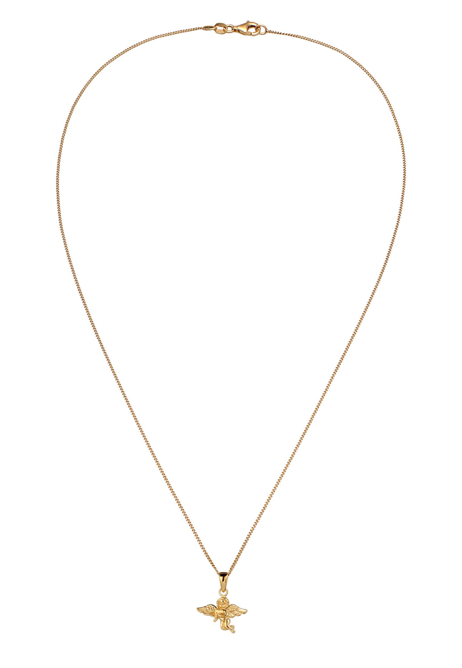 Nenalina Kette mit Anhänger Anhänger Engel 925 Sterling Silber günstig online kaufen