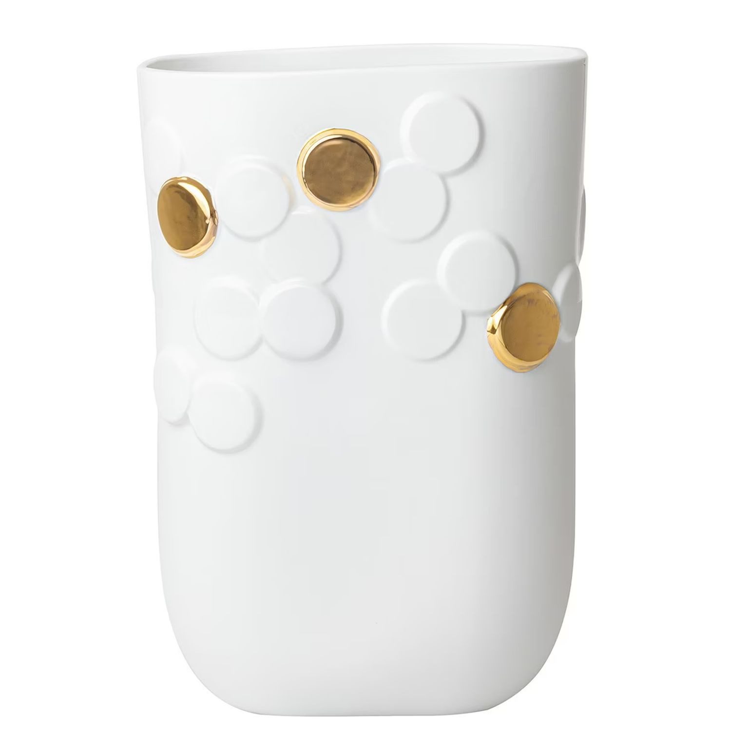 Räder Design Dekovase Goldener Punkt Groß