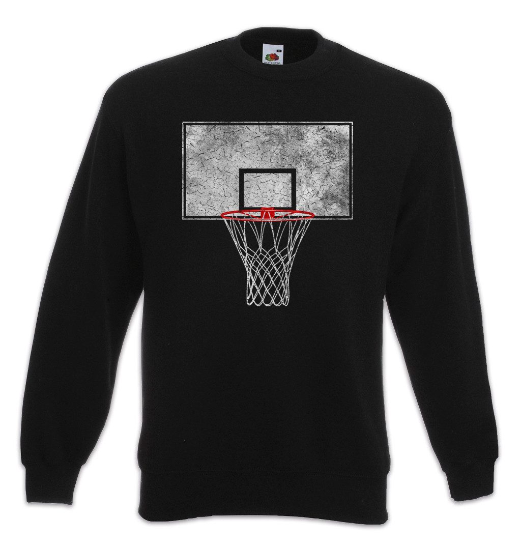 Urban Backwoods Sweatshirt Basketball Backboard Sweatshirt Court Streetballcourt Streetball Korb (1-tlg) Dunk Air Player Center