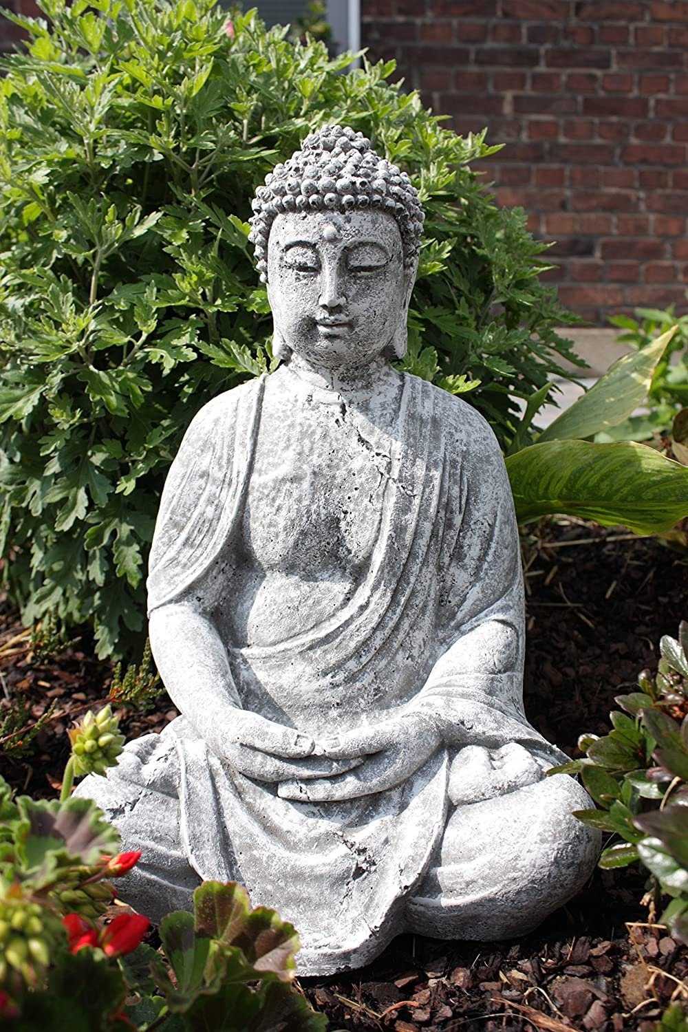 Stone groß and Steinfigur Style Gartenfigur Shiva