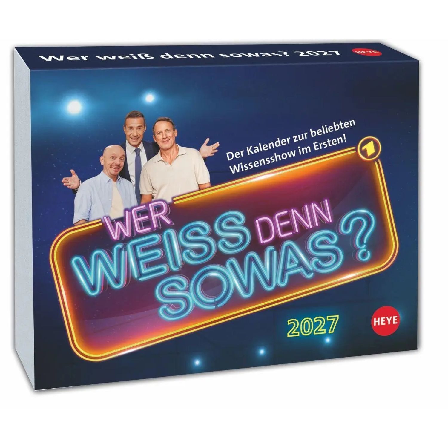 HEYE Abreißkalender Wer weiß denn sowas? Tagesabreißkalender 2027
