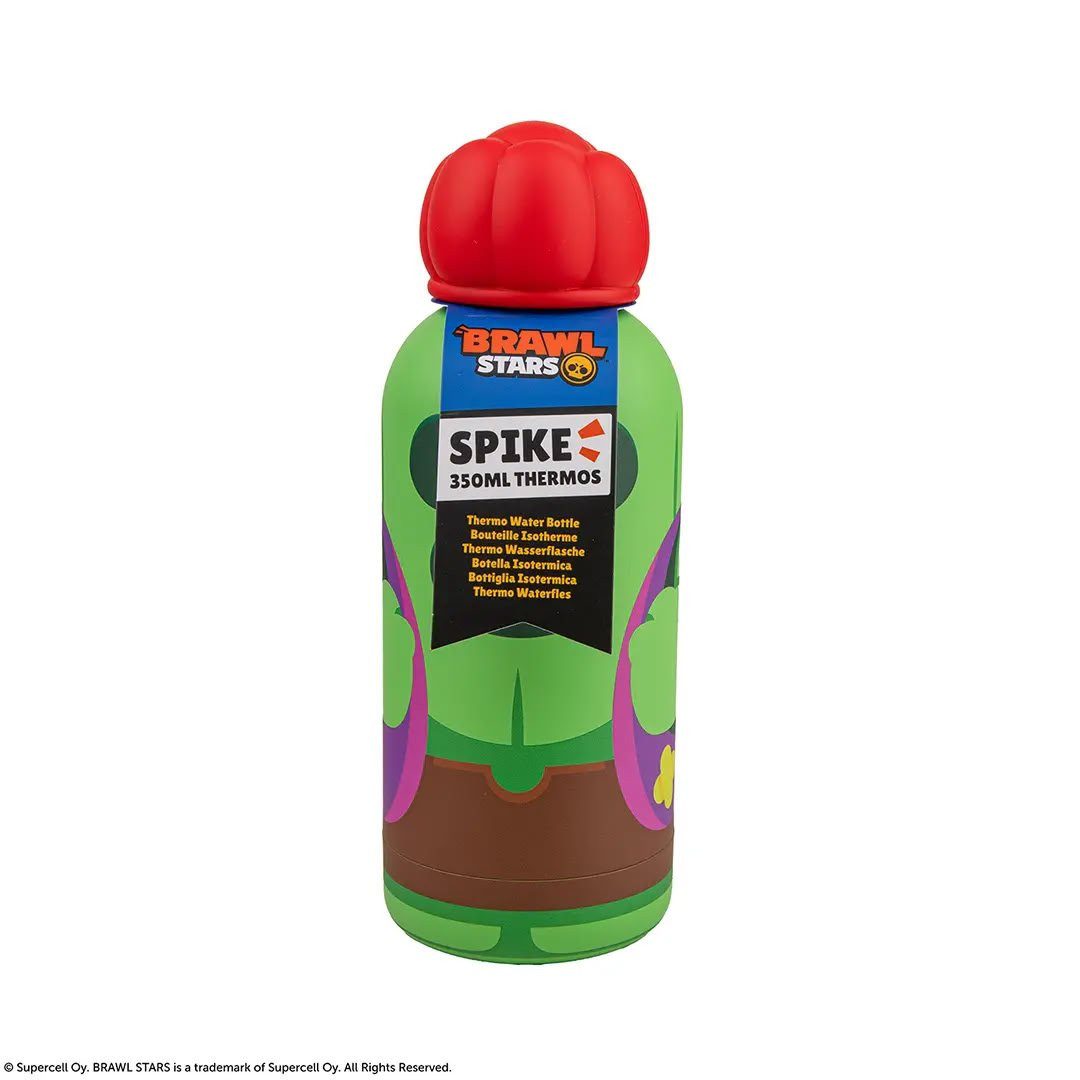 Cinereplicas Trinkflasche Brawl Stars Spike Trinkflasche - Isolierte Edelstahlflasche (350 ml) – Bild 3 von 4