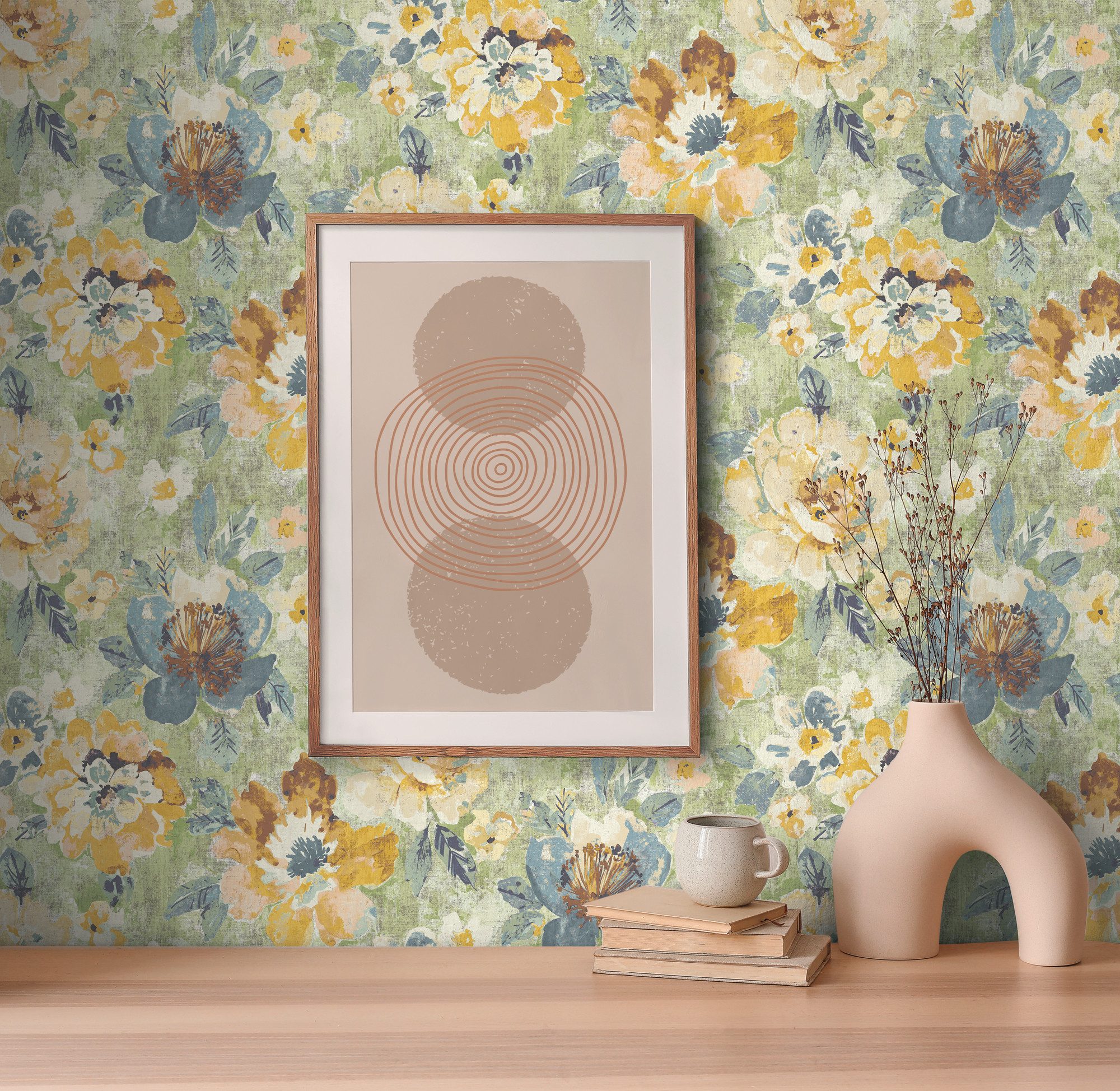 A.S. Création Vliestapete Aquarell Dreams Blumen-Tapete günstig online kaufen