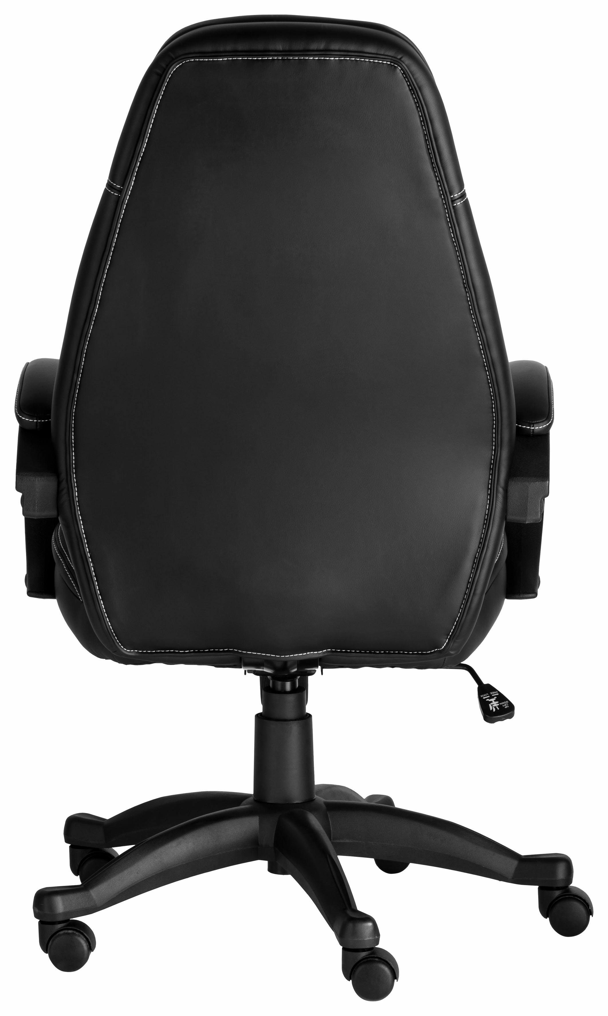 OTTO home Chefsessel Veronika, Bürostuhl, komfortabel gepolstert, Kunstleder