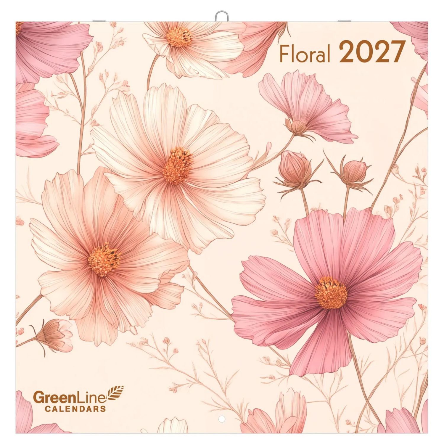 NEUMANN Wandkalender Floral 2027