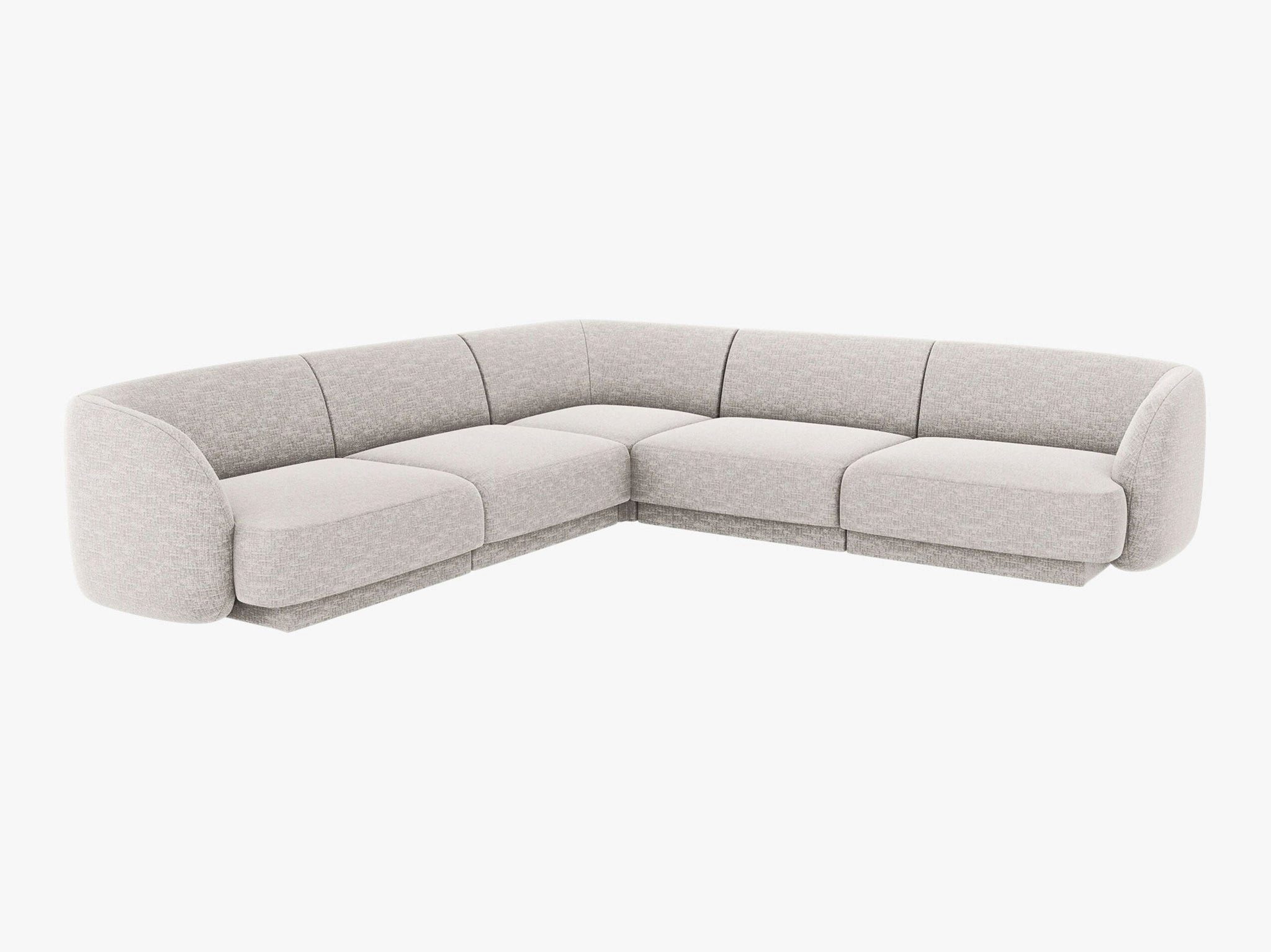 Micadoni Ecksofa Miley, 5-Sitzer Symmetrisch