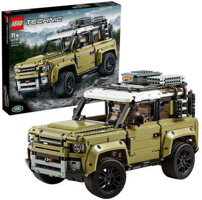 LEGO® Konstruktionsspielsteine »Land Rover Defender (42110), LEGO® Technic«, (2573 St), Made in Europe