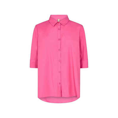 soyaconcept Kurzarmbluse pink passform textil (1-tlg)