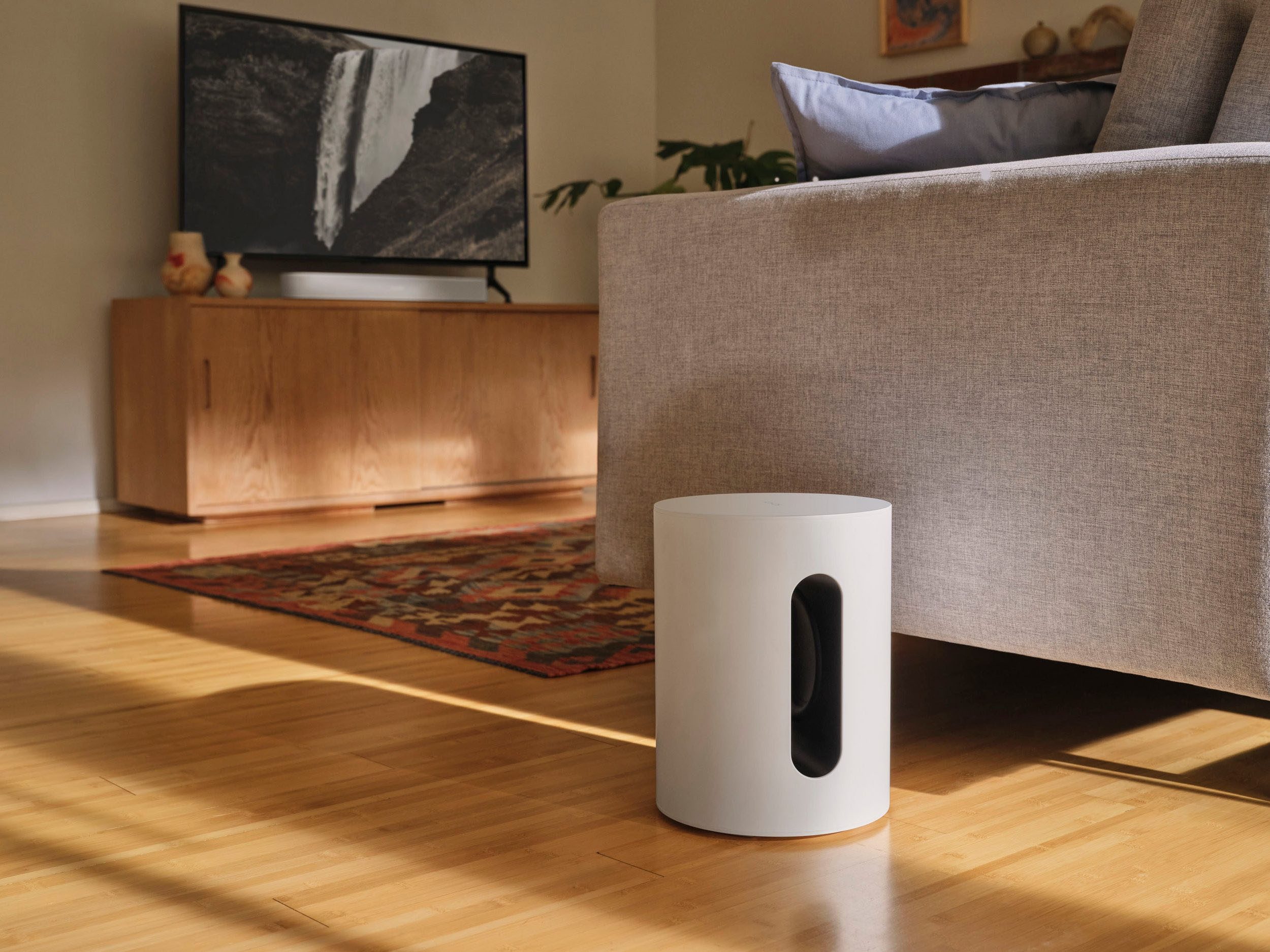 Sonos Heimkinosystem Set: Beam 2 + Sub Mini (100 W, LAN (Ethernet), WLAN, Hi-Res Audio) – Bild 3 von 5