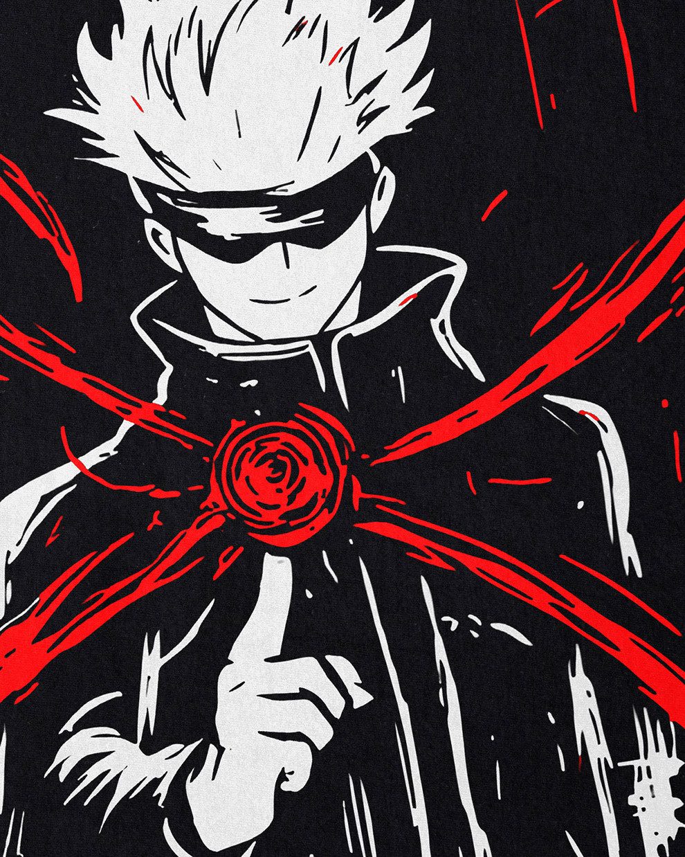 style3 T-Shirt Fly Satoru jujutsu kaisen anime japan manga günstig online kaufen