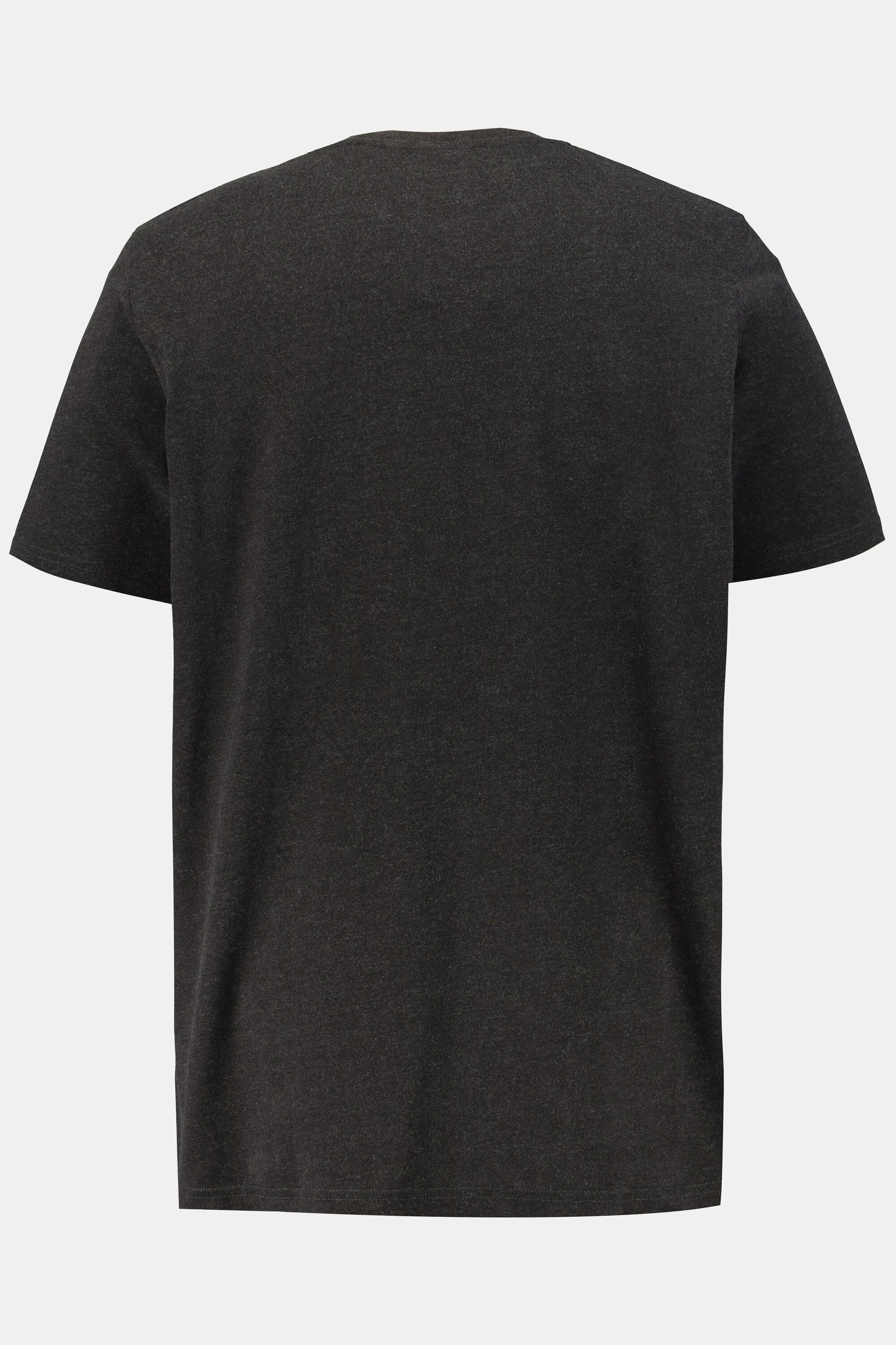 JP1880 T-Shirt Henley Basic Knopfleiste Halbarm