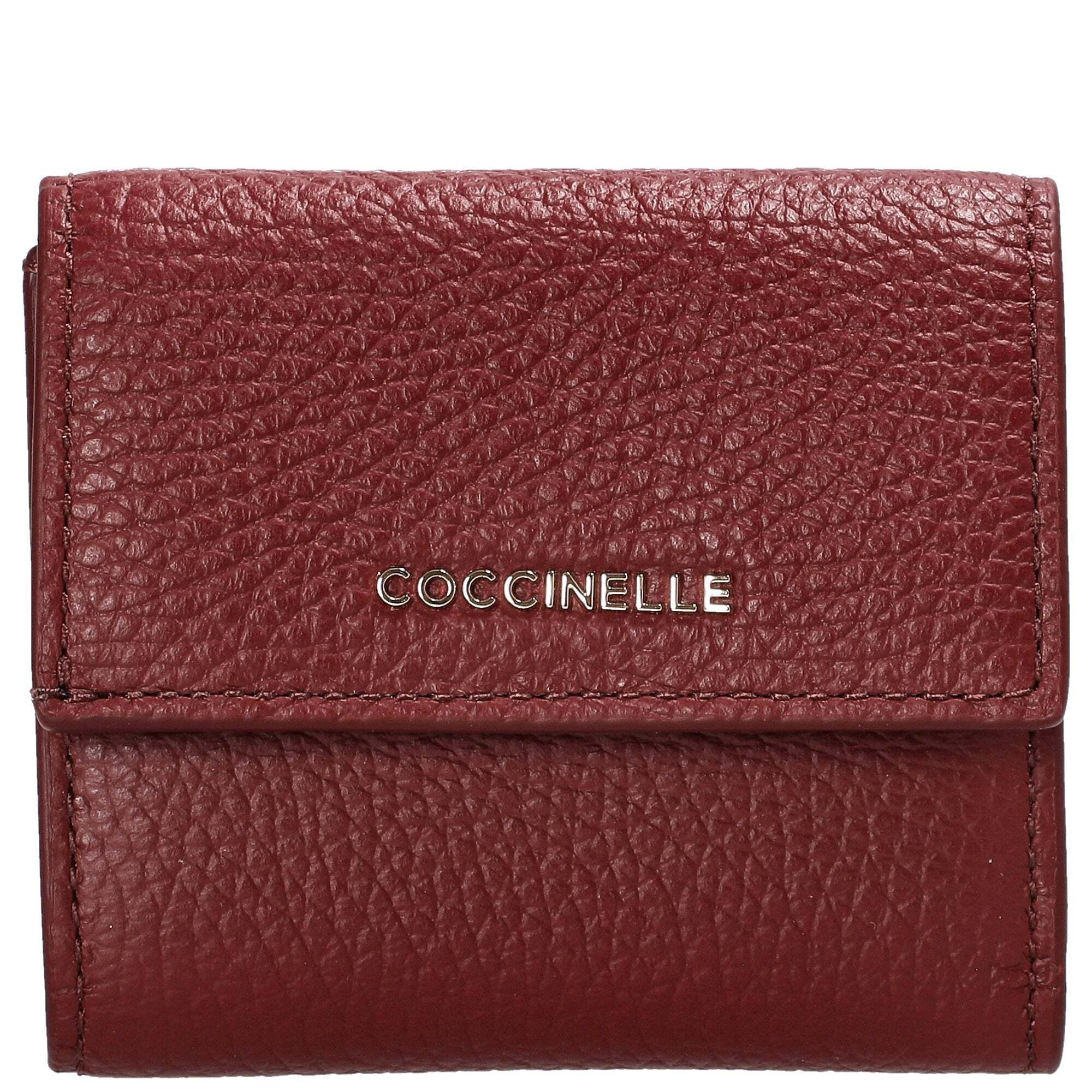 COCCINELLE Geldbörse Metallic Soft - Geldbörse 5cc 9.5 cm (ribes) (1-tlg)