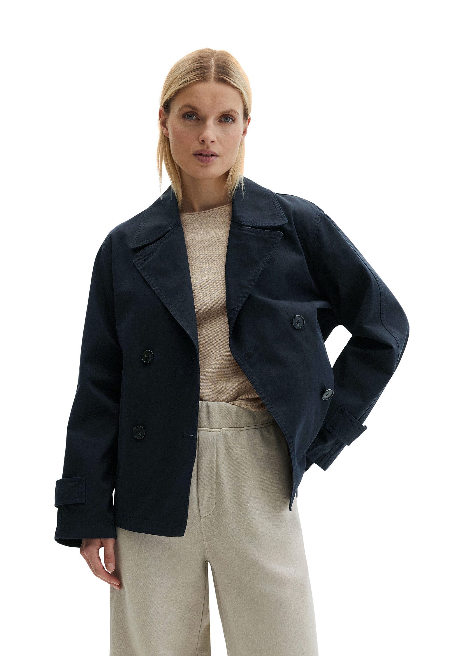 Marc O'Polo Outdoorjacke aus Organic Cotton-Twill