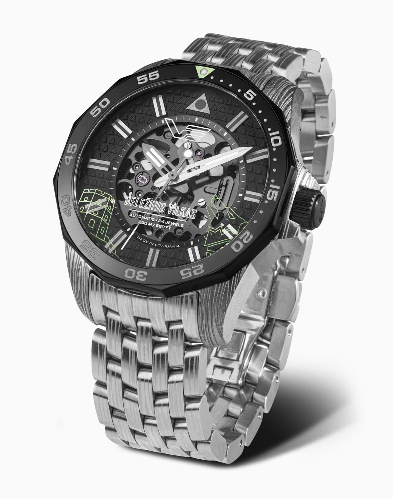 Vostok Europe Automatikuhr Geležinis Vilkas – günstig online kaufen