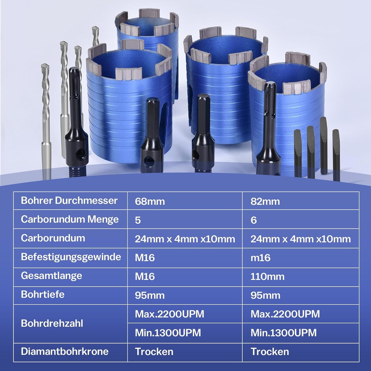 XERSEK Lochsäge M16 Diamant Dosensenker Turbo günstig online kaufen