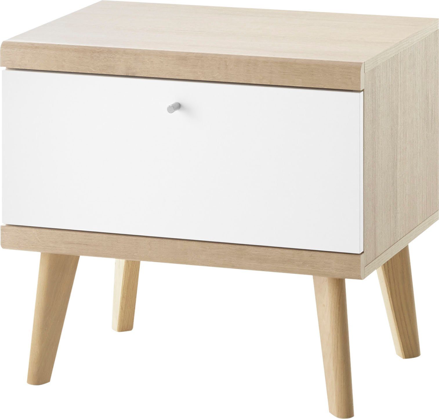 Home affaire Nachtschrank MERLE in skandinavischem Design, aus FSC®-zertifiziertem Holzwerkstoff