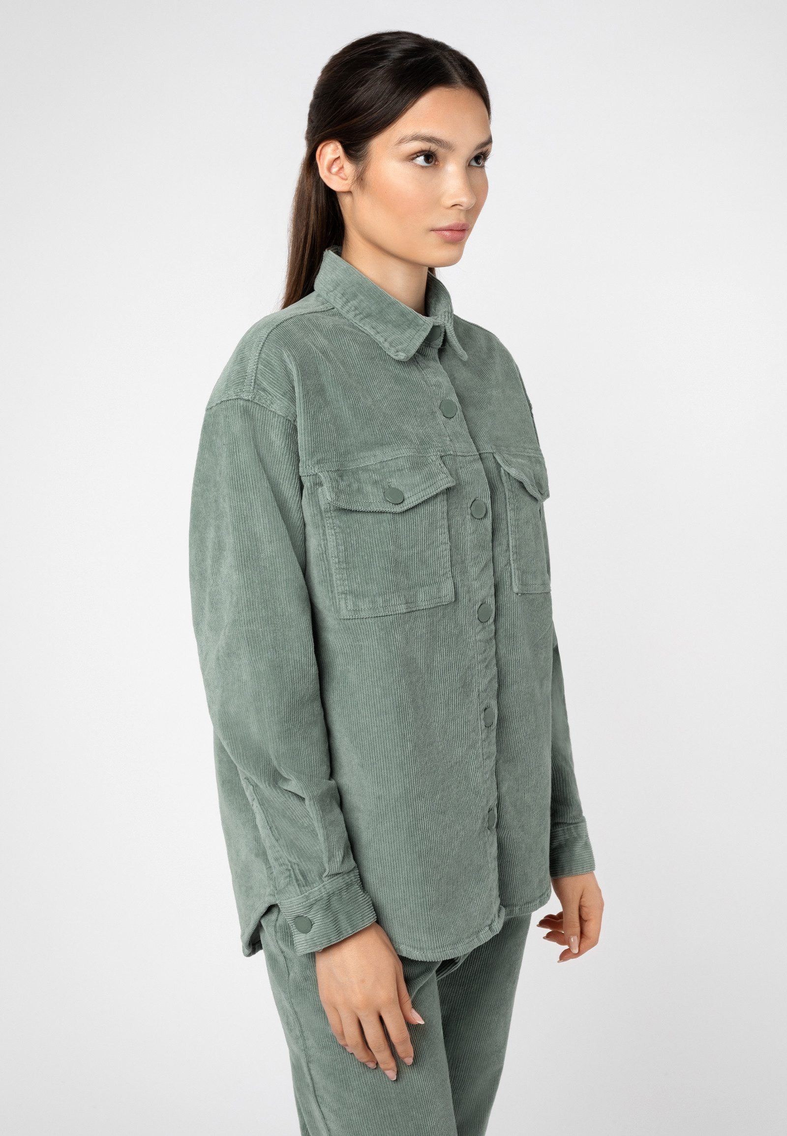 Eight2Nine Hemdjacke Cord Hemdjacke