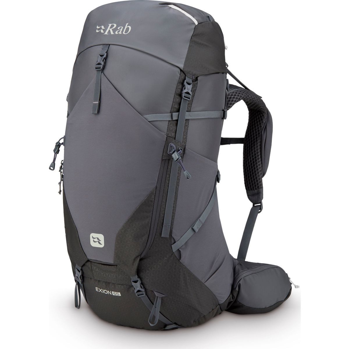 Rab Trekkingrucksack Exion 65, Unverzichtbarer Trekking-Rucksack mit anpassbarem Tragesystem