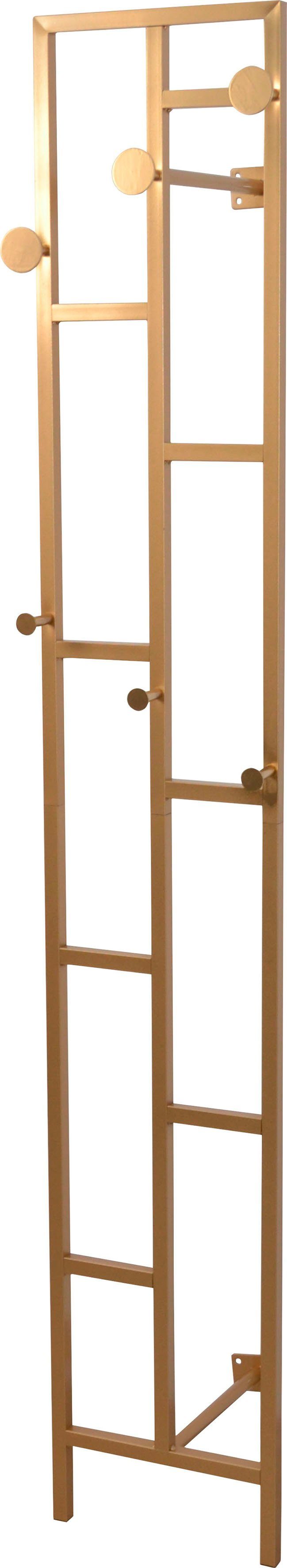 INOSIGN Wandgarderobe, aus Metall, Höhe 180 cm, Wandmontage