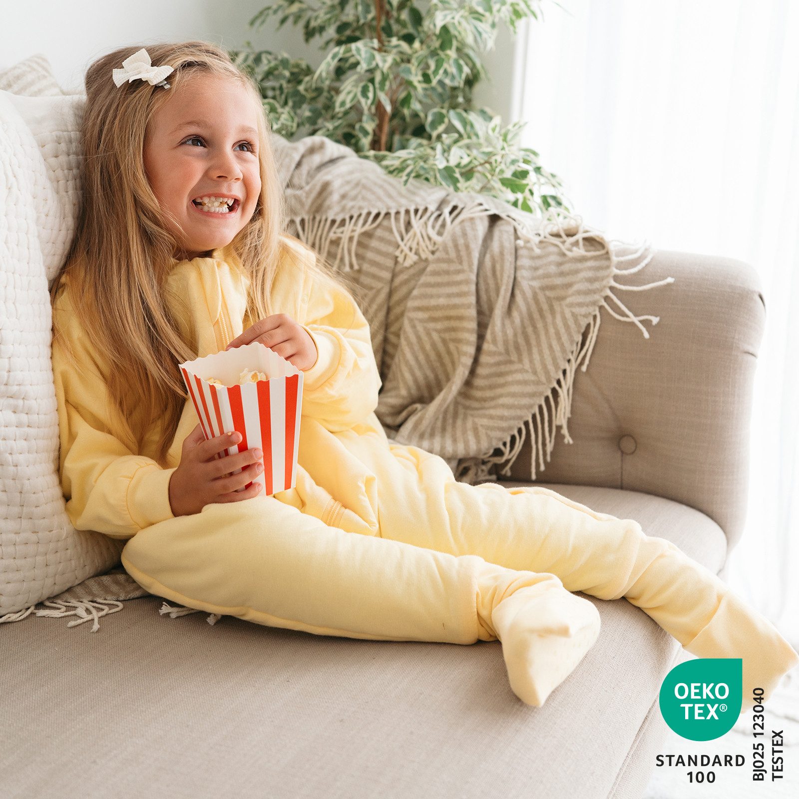 Schlummersack Kinderschlafsack Schlafsack mit Füßen und umklappbaren Bündch günstig online kaufen