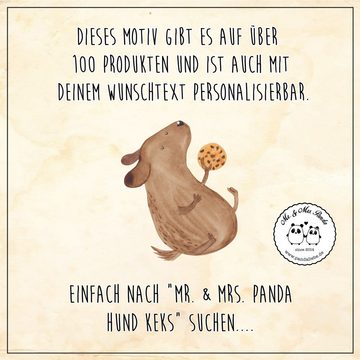 Fußmatte Hund Keks - Schwarz - Geschenk, Schmutzmatte Auto, Leckerli, Hunderas, Mr. & Mrs. Panda, Höhe: 0.5 mm