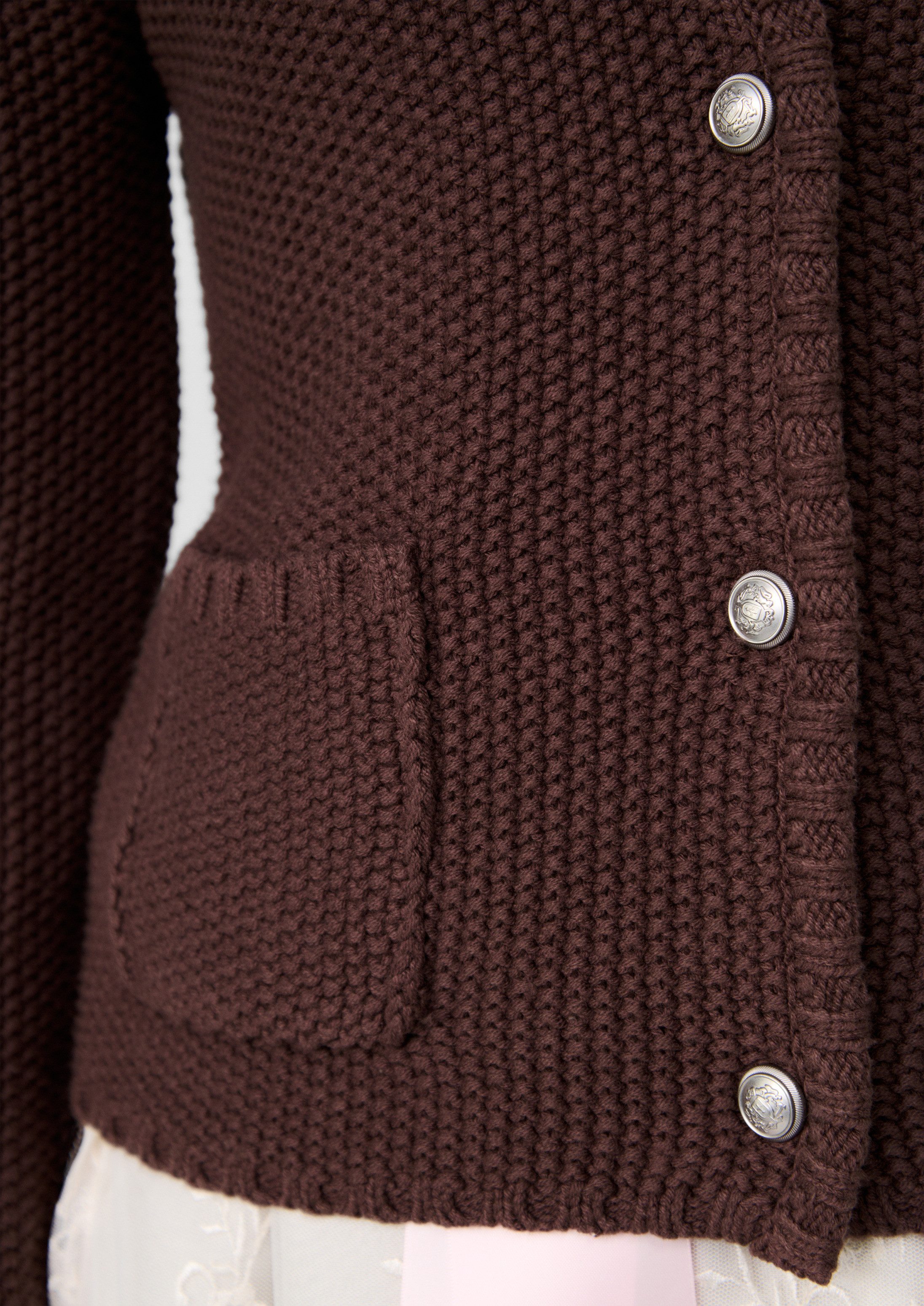 s.Oliver Cardigan Strickjacke Trachtenstrickjacke