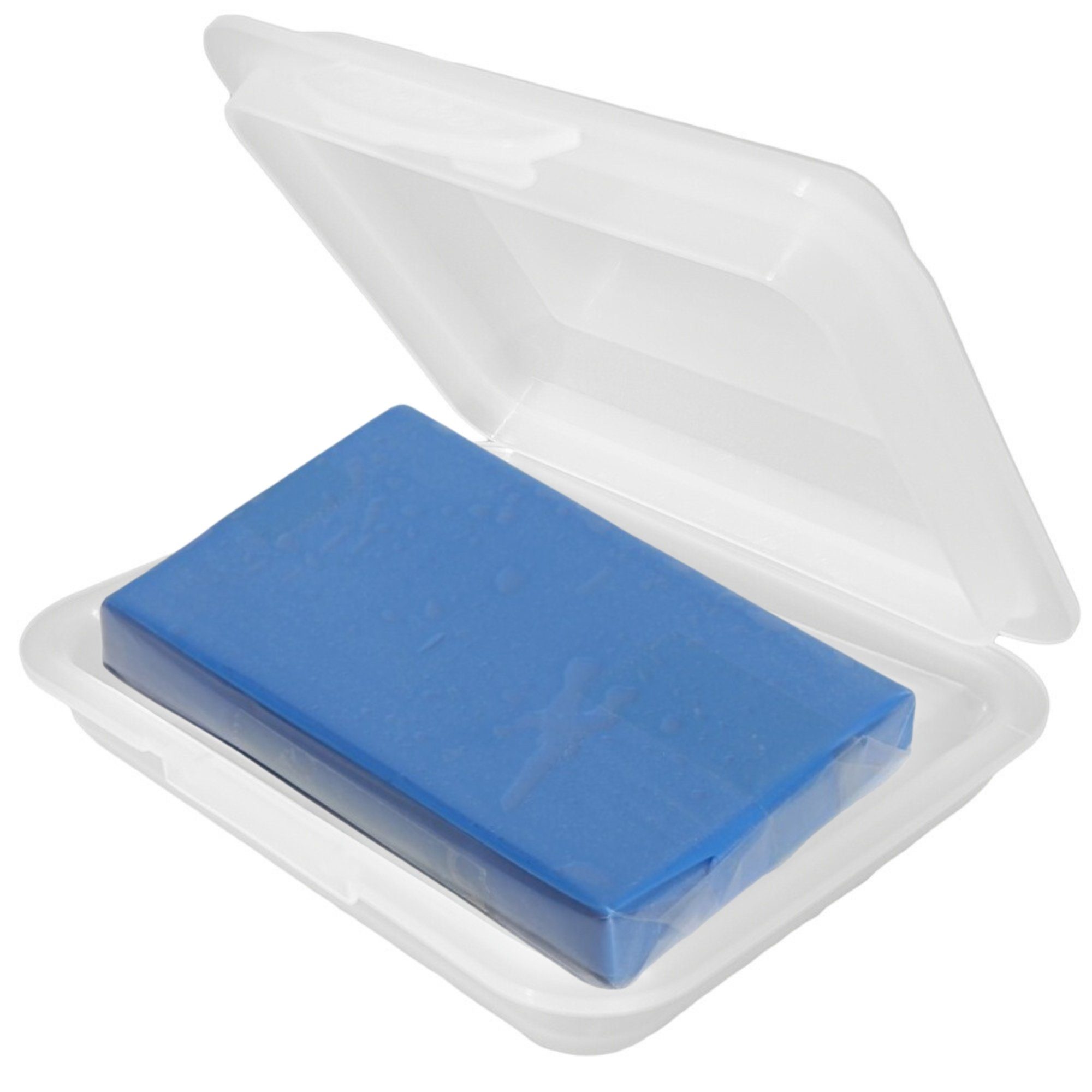 Radami Knete Reinigungsknete blau fein 200 g mit Box, Lackknete für Auto