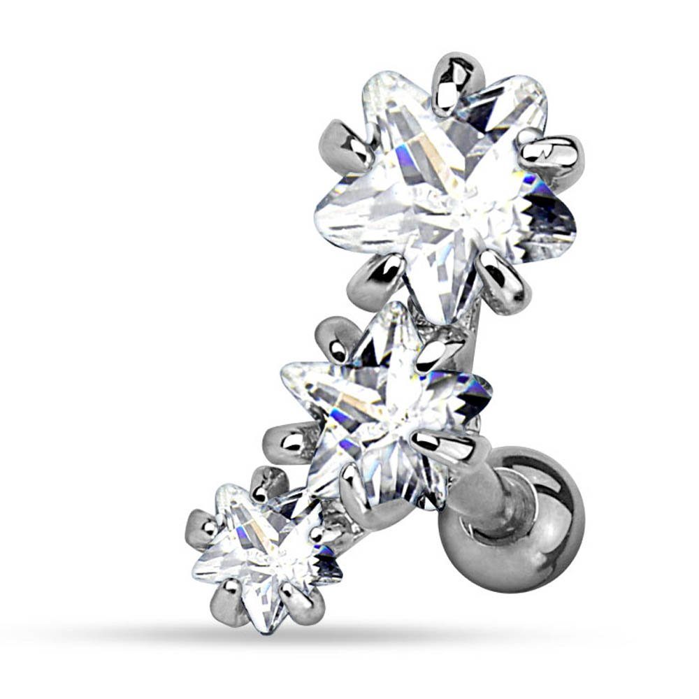 viva-adorno Piercing-Set Knorpel Piercing Cartilage Ohrpiercing Helix Pierc günstig online kaufen