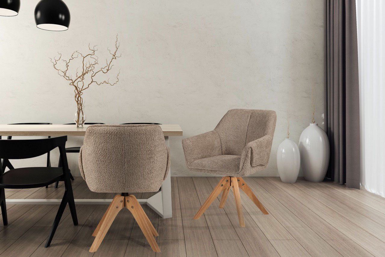 Kayoom Polsterstuhl "Stuhl Dian 225, TOPSELLER bequem, formschönes Design" günstig online kaufen