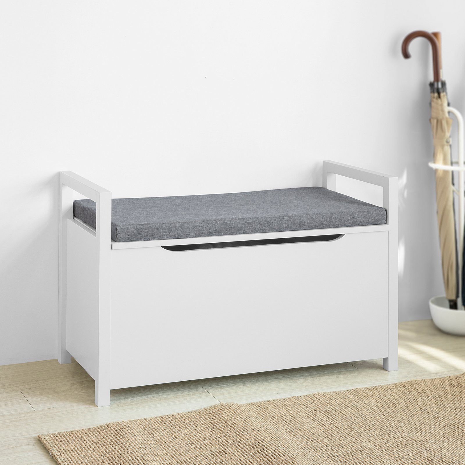 SoBuy Truhenbank FSR76, mit Sitzfläche Sitzbank günstig online kaufen