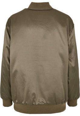 URBAN CLASSICS Anorak Urban Classics Damen Ladies Oversized Satin Bomber Jacket (1-St)