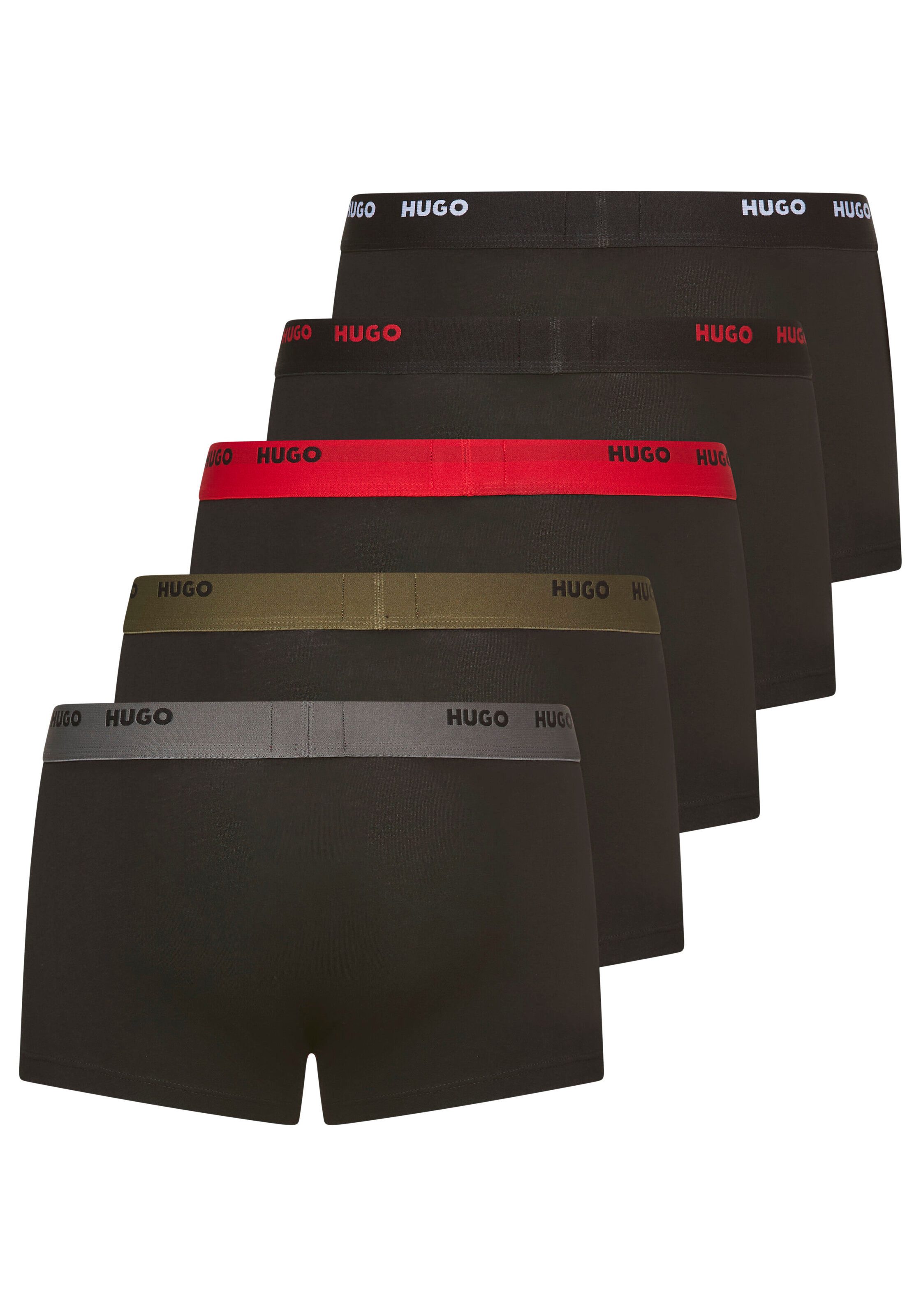 HUGO Trunk FIVE PACK (Packung, 5-St., 5er-Pack) mit HUGO Schriftzug günstig online kaufen
