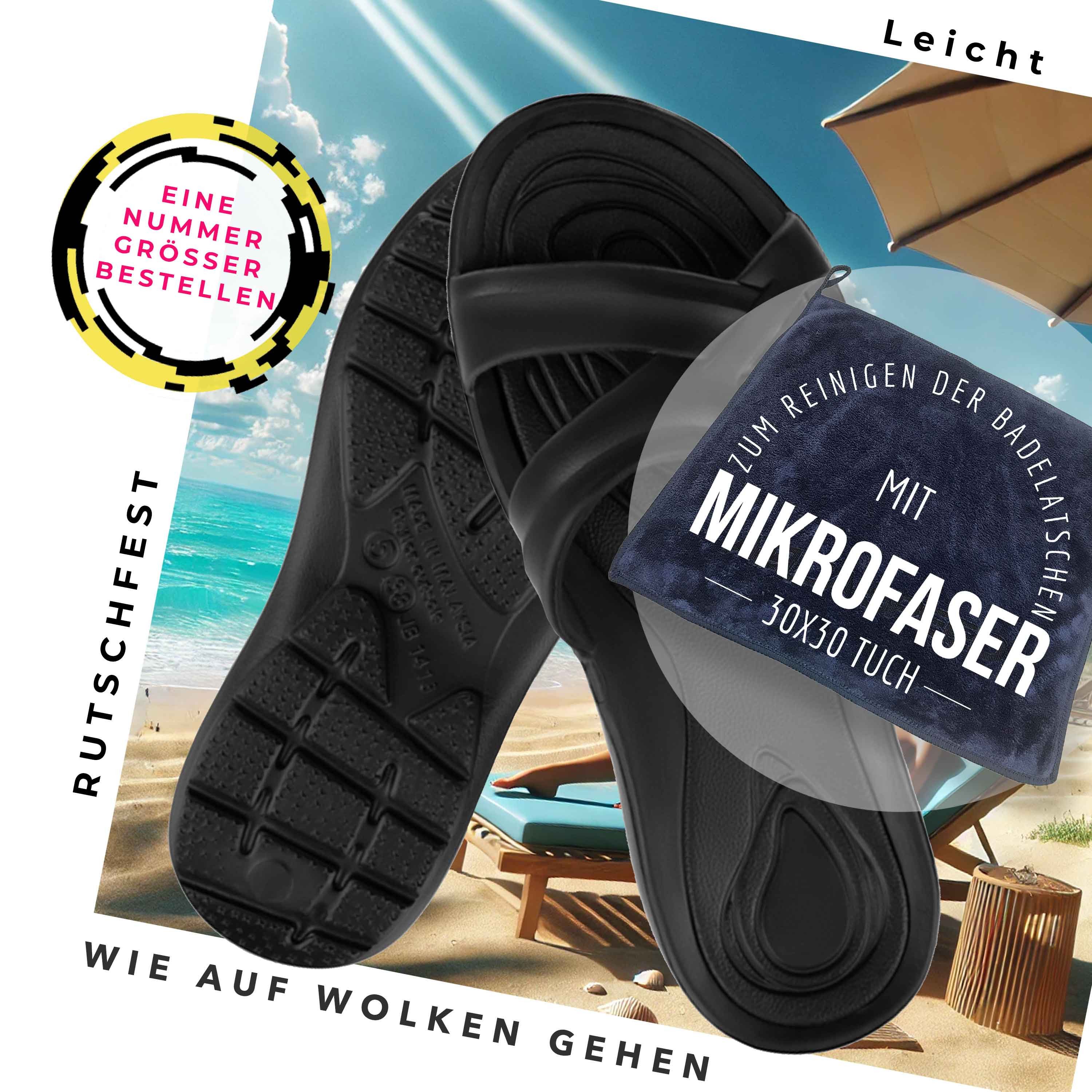 Aqua Speed Rutschfest im Spa, bequem im Hotel – EVA-Sohle Gr. 42 Badepantol günstig online kaufen