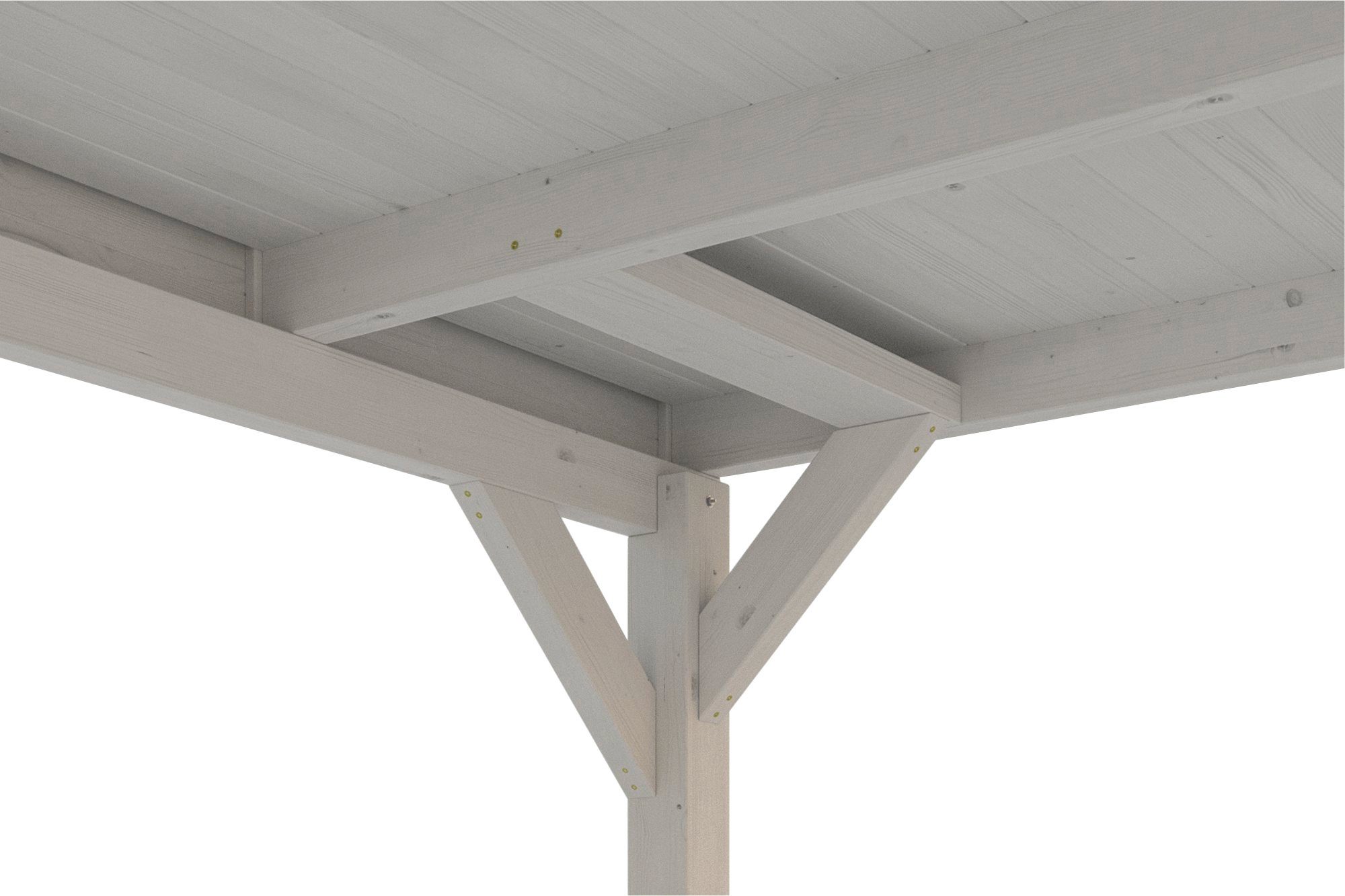 Skanholz Einzelcarport BxT: 289 EPDM-Dach mit Einfahrtshöhe, cm 321x554 cm, Grunewald