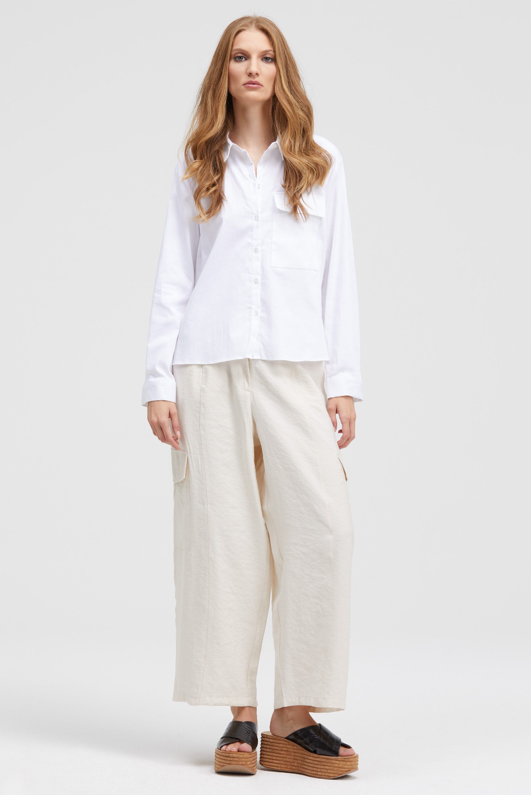 Smith & Soul Langarmbluse mit Brusttasche