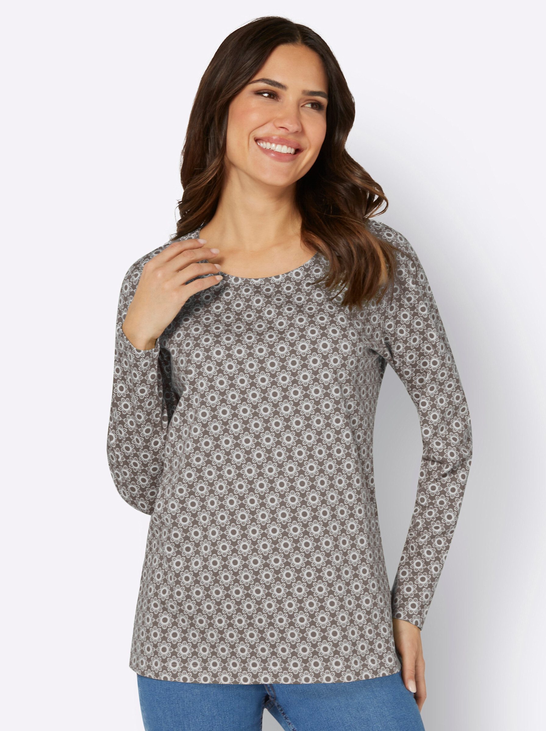 T-Shirt Langarm-Shirt Langarm