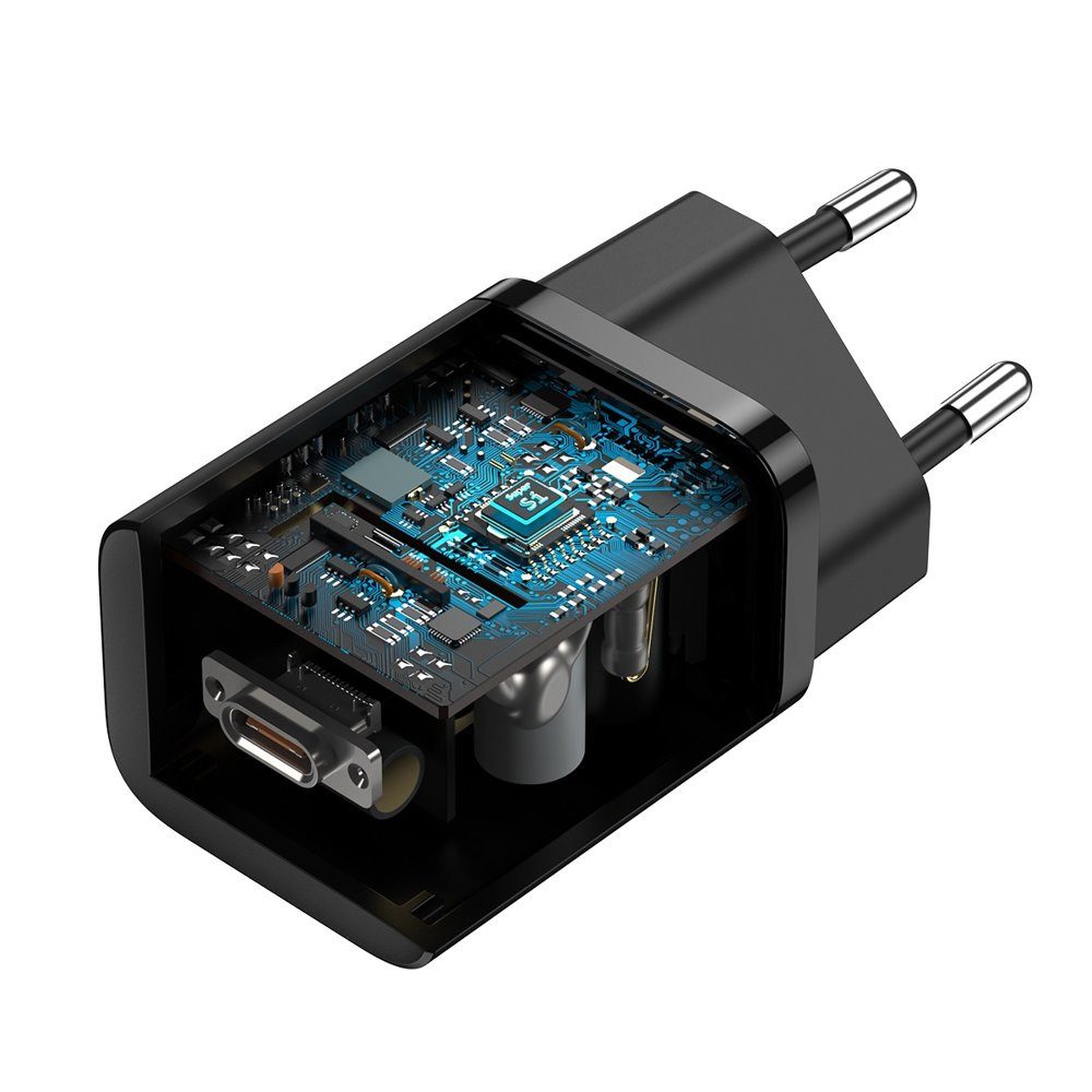 Baseus Super Si 1C Schnellladegerät USB Typ C 25W Power Quick Charge Schnelllade-Gerät