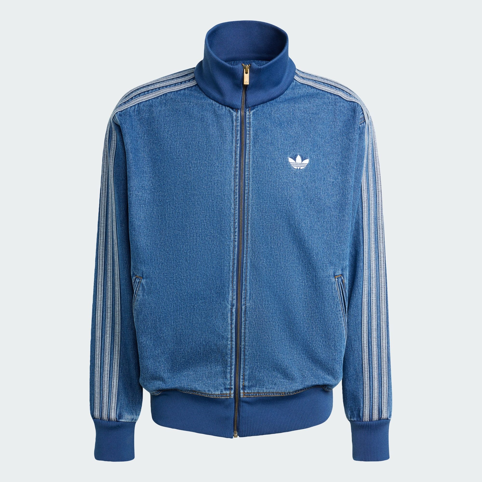 adidas Originals Trainingstop ADICOLOR FIREBIRD ORIGINALS JACKE AUS JEANSSTOFF (1-tlg)
