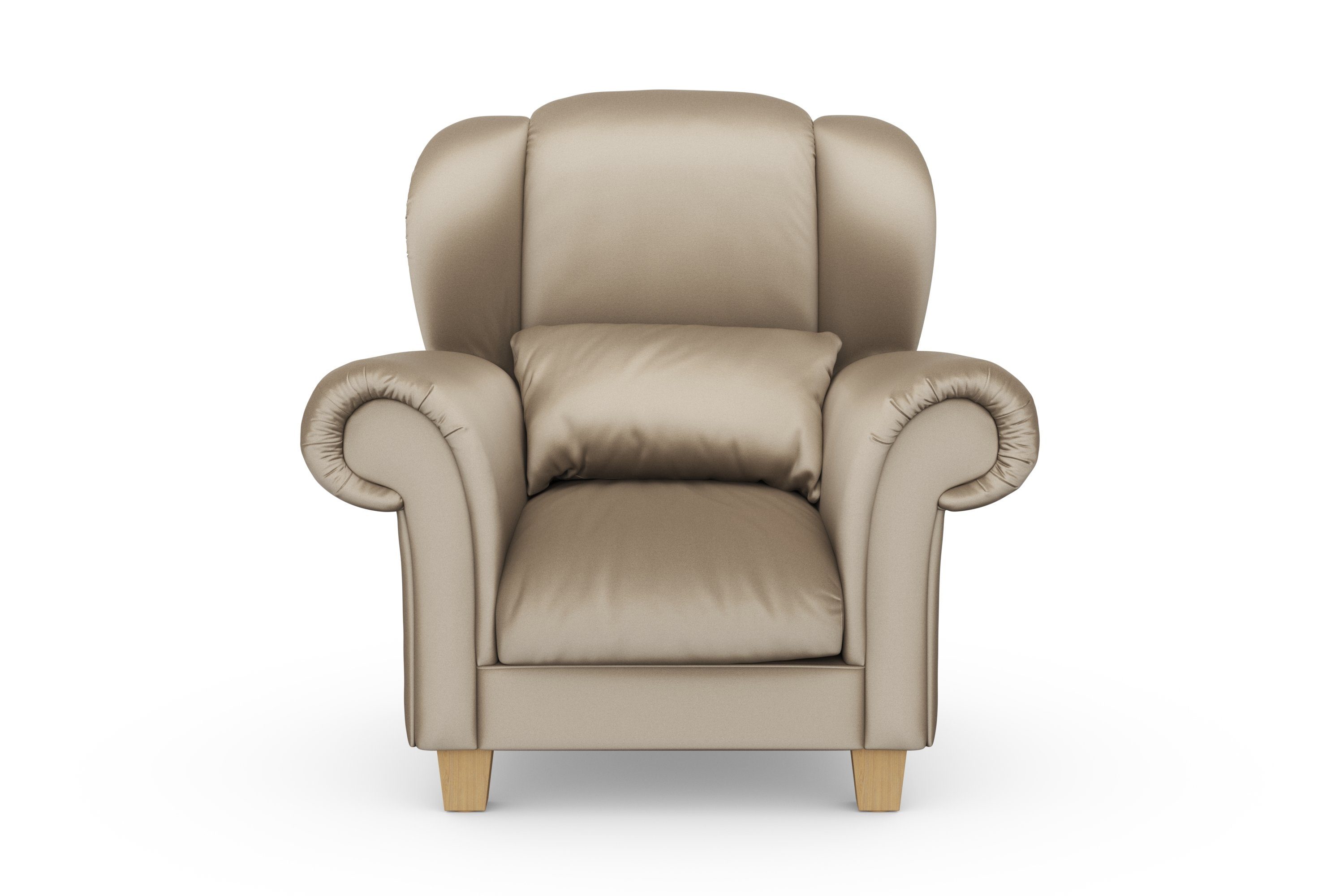 Home affaire (1-St), Design weichem zeitlosem Ohrenseesel softem, mit Queenie Sitzkomfort und Ohrensessel