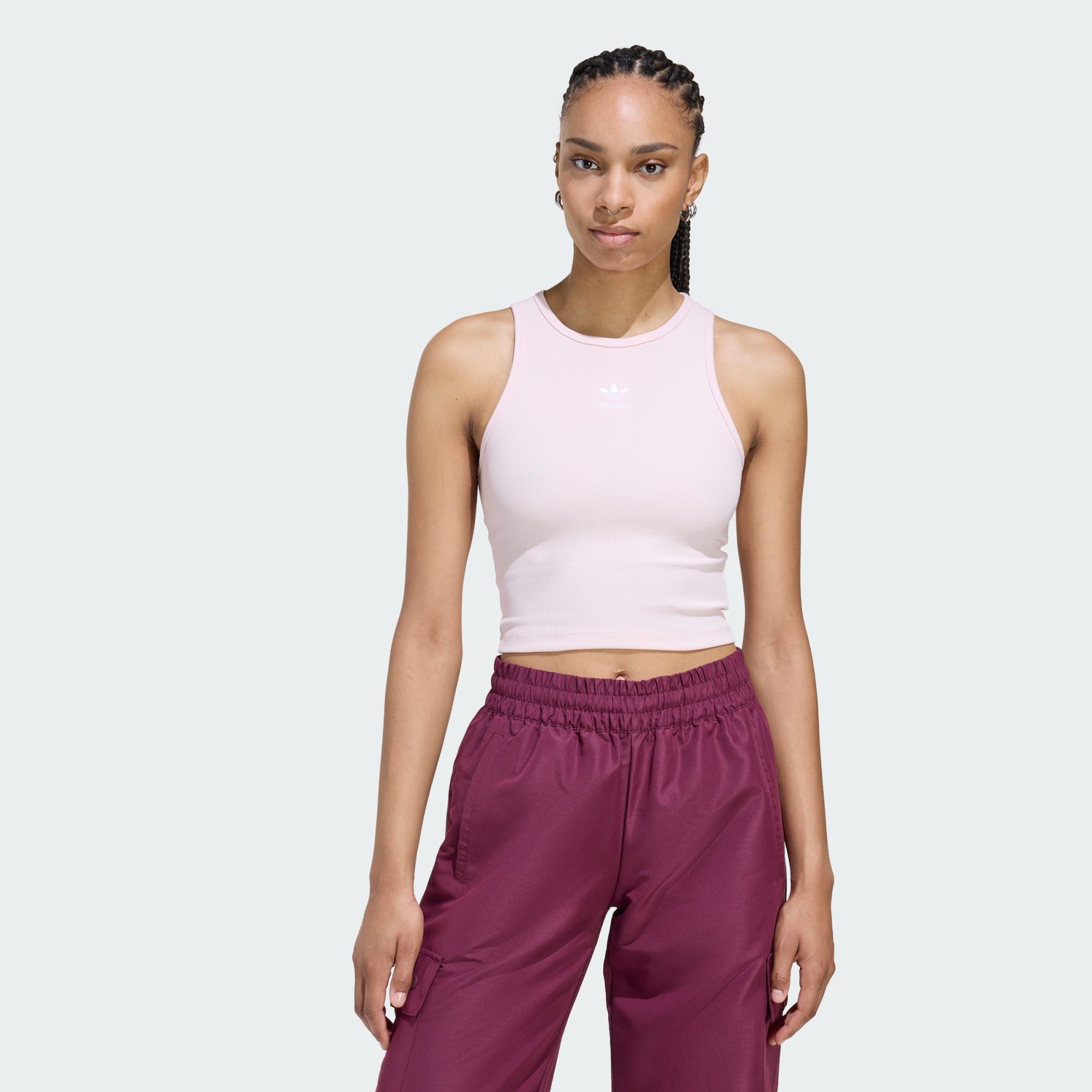 adidas Originals Tanktop ESSENTIALS RIBBED TANKTOP (1-tlg) günstig online kaufen