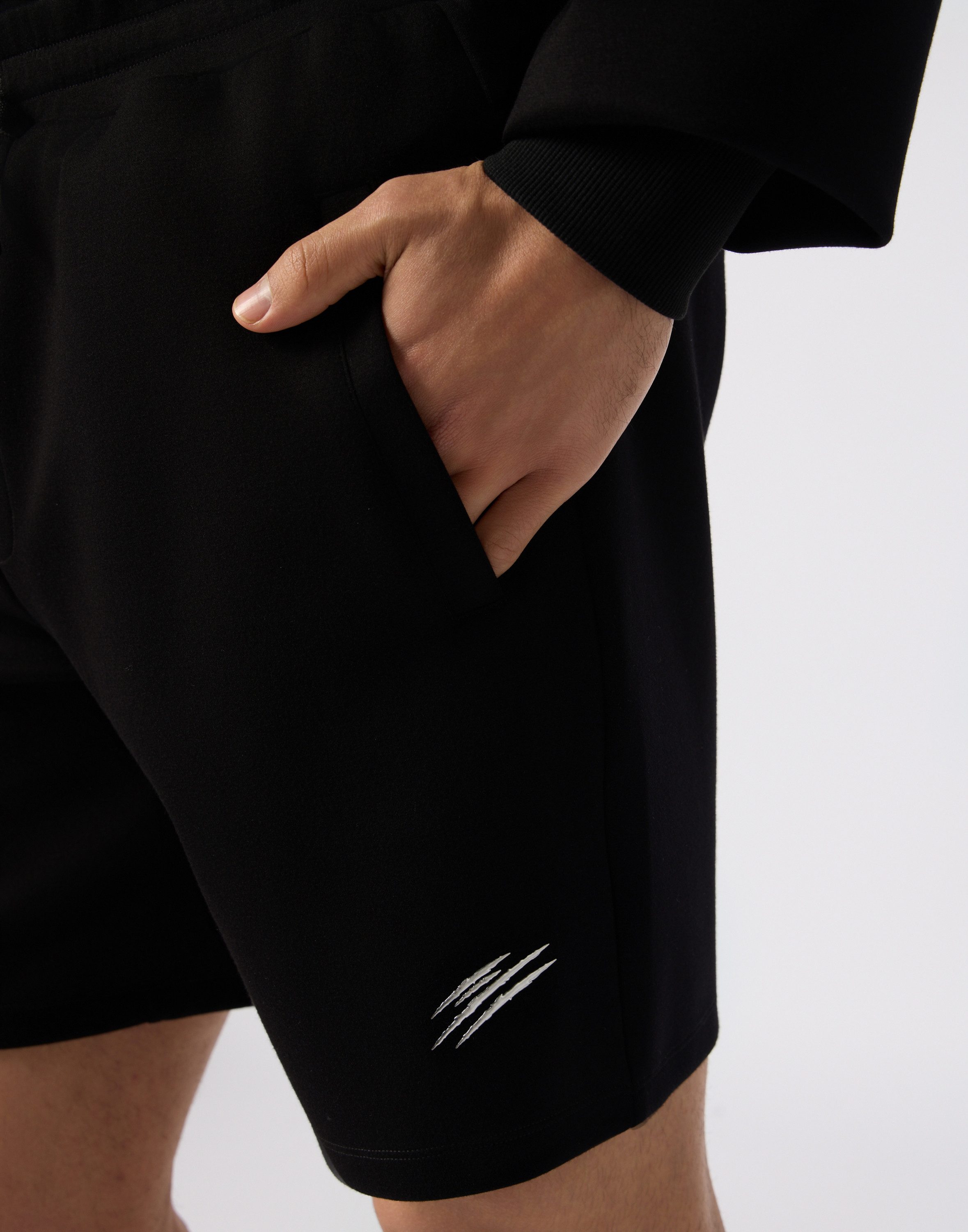 PLEIN SPORT Shorts Chrome
