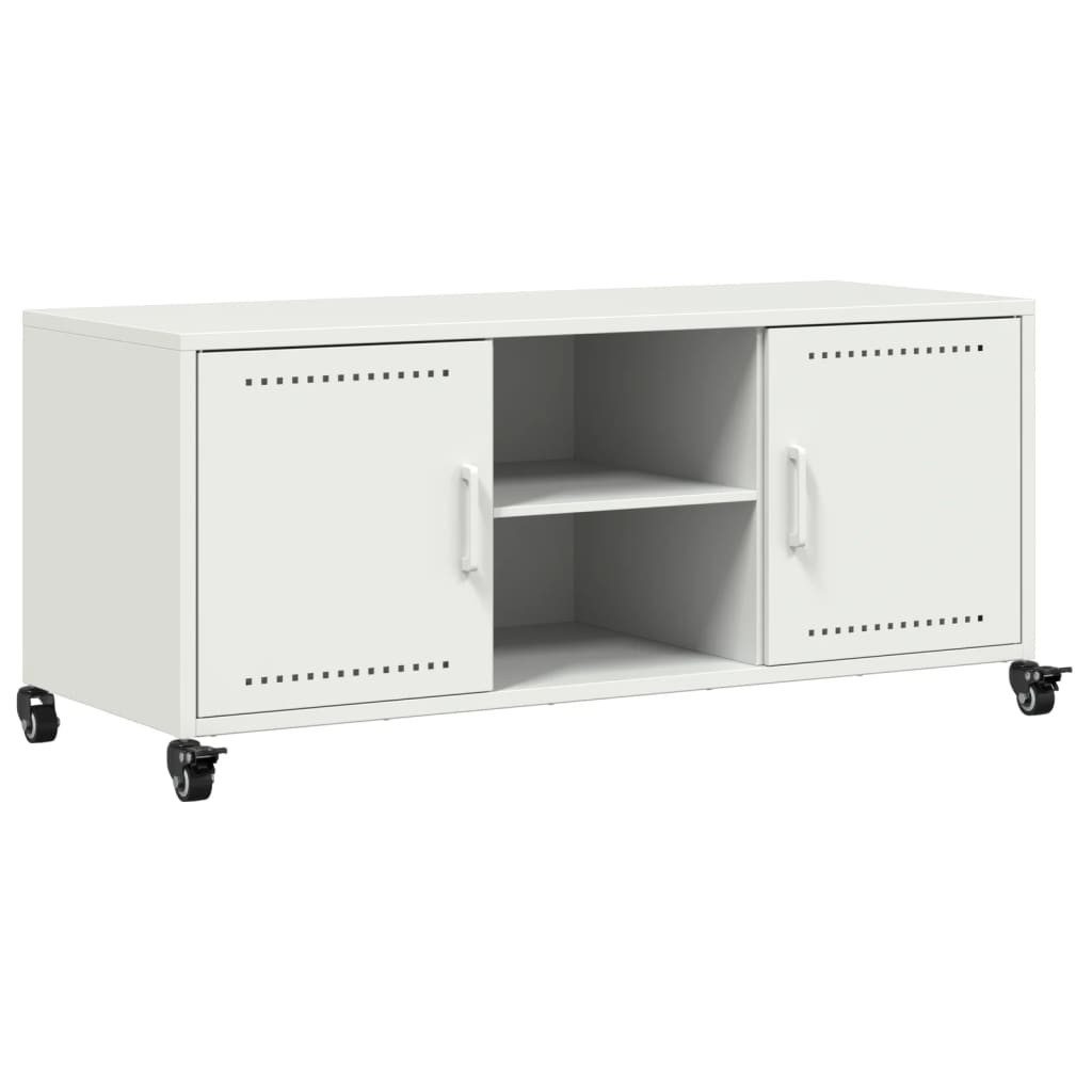 vidaXL TV-Schrank TV-Schrank Weiß 100,5x39x43,5 cm günstig online kaufen