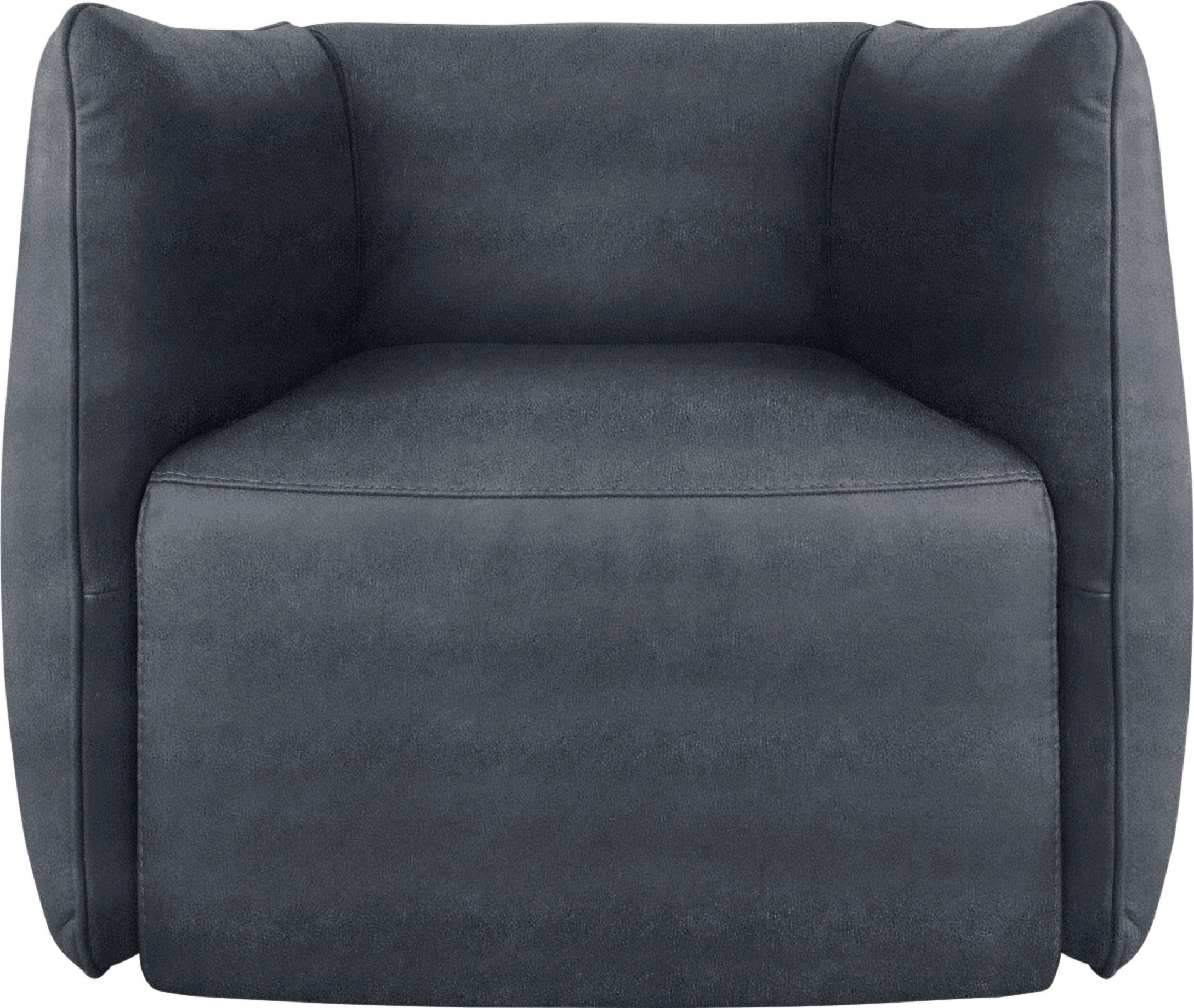 Egoitaliano Sessel Ludo Loungesessel, Designsessel, Clubsessel, elegant und zeitlos, mit tollem Sitzkomfort, Solitärsessel