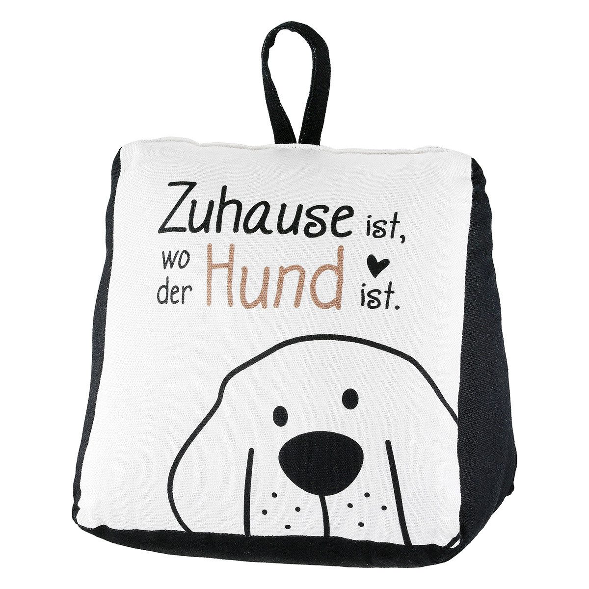 GILDE Türstopper Türstopper Hundebande Dreieck Zuhause Hund Spruch (1 St) günstig online kaufen